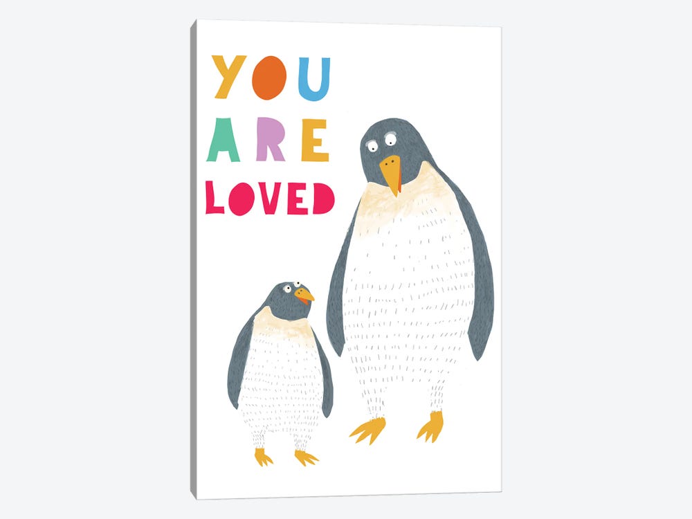 You Are Loved by Carla Daly 1-piece Canvas Art