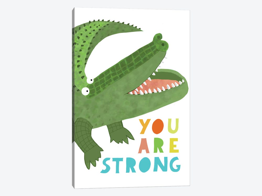 You Are Strong by Carla Daly 1-piece Canvas Print