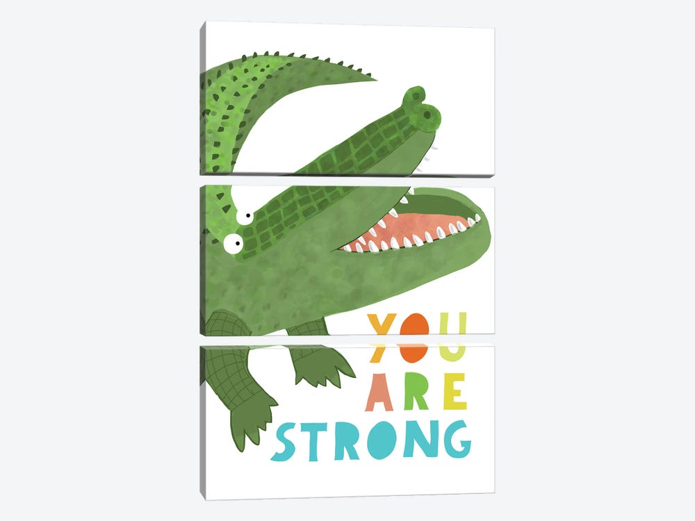 You Are Strong by Carla Daly 3-piece Canvas Print