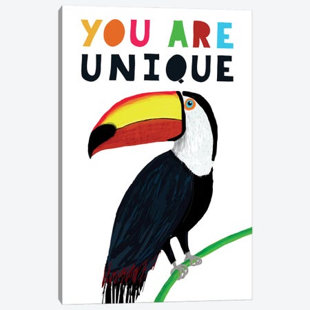 You Are Unique Canvas Print #CAY62} by Carla Daly Canvas Art Print