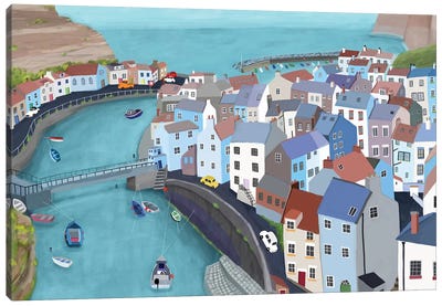 Staithes I Canvas Art Print - Carla Daly