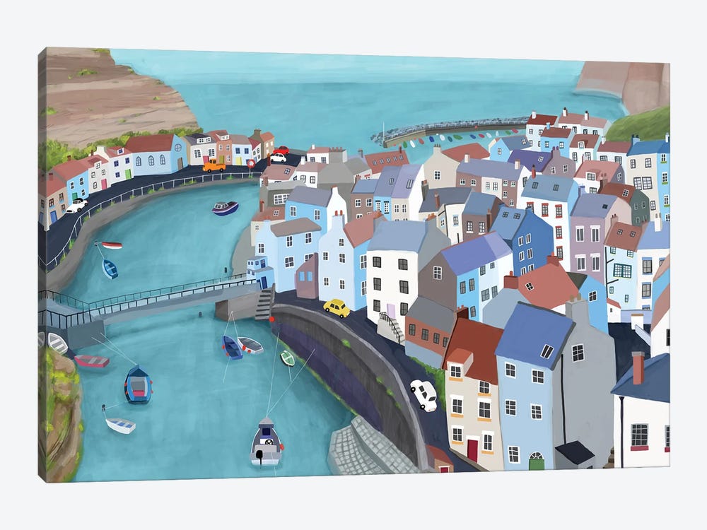 Staithes I by Carla Daly 1-piece Canvas Artwork