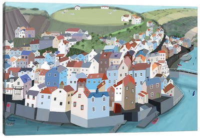 Staithes II Canvas Art Print - Carla Daly