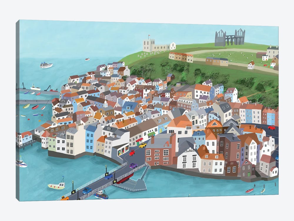Whitby by Carla Daly 1-piece Canvas Wall Art