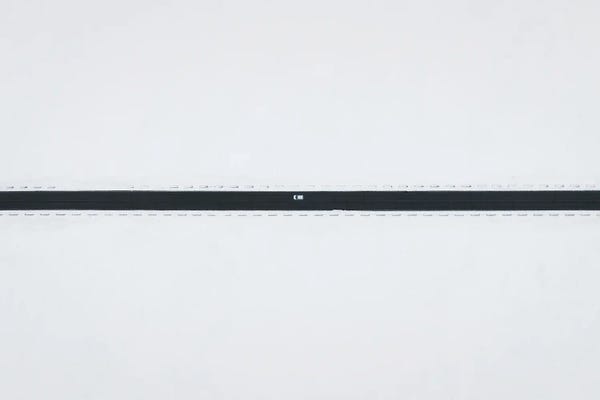 Snow: Lost In White by Andrea Caruso