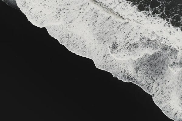 Aerial Beaches: Black Beach by Andrea Caruso