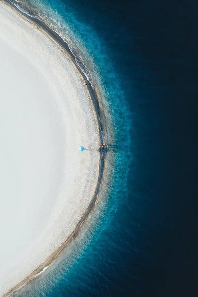 Aerial Beaches: Blue Quartz by Andrea Caruso