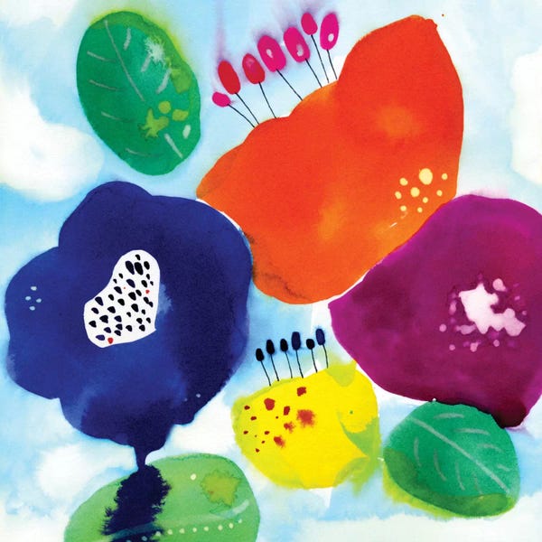 Cayena Blanca: Water Flowers by Cayena Blanca