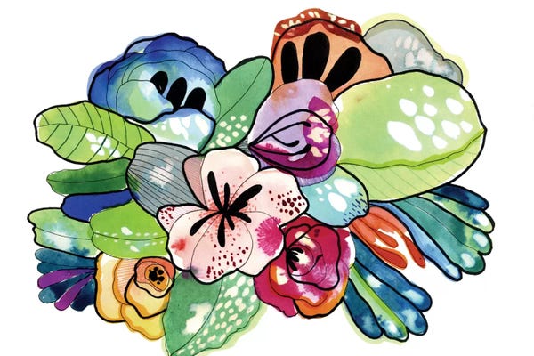 Cayena Blanca: Flower Island by Cayena Blanca