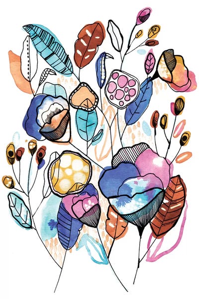 Bouquet by Cayena Blanca canvas print