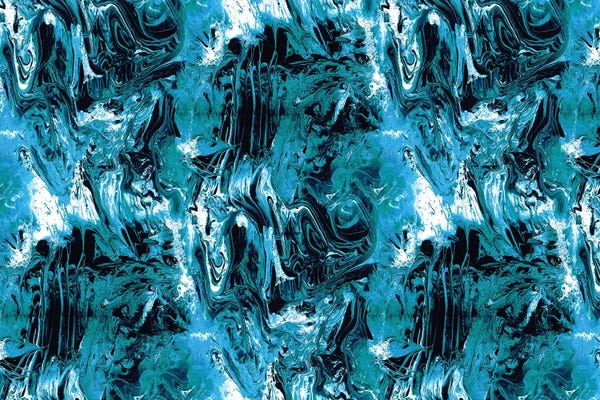 Cayena Blanca: Blue Marbled by Cayena Blanca