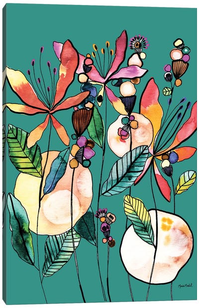 Desert Butterflies Canvas Art Print - Cayena Blanca