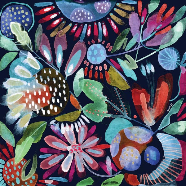 Cayena Blanca: Floral Canvas Iii by Cayena Blanca