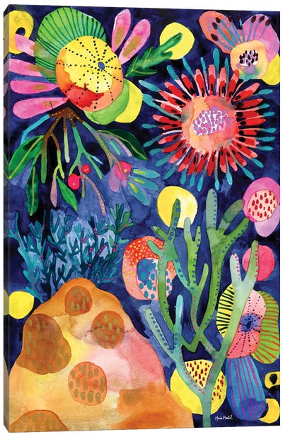 Life Aquatic Canvas Art Print - Cayena Blanca