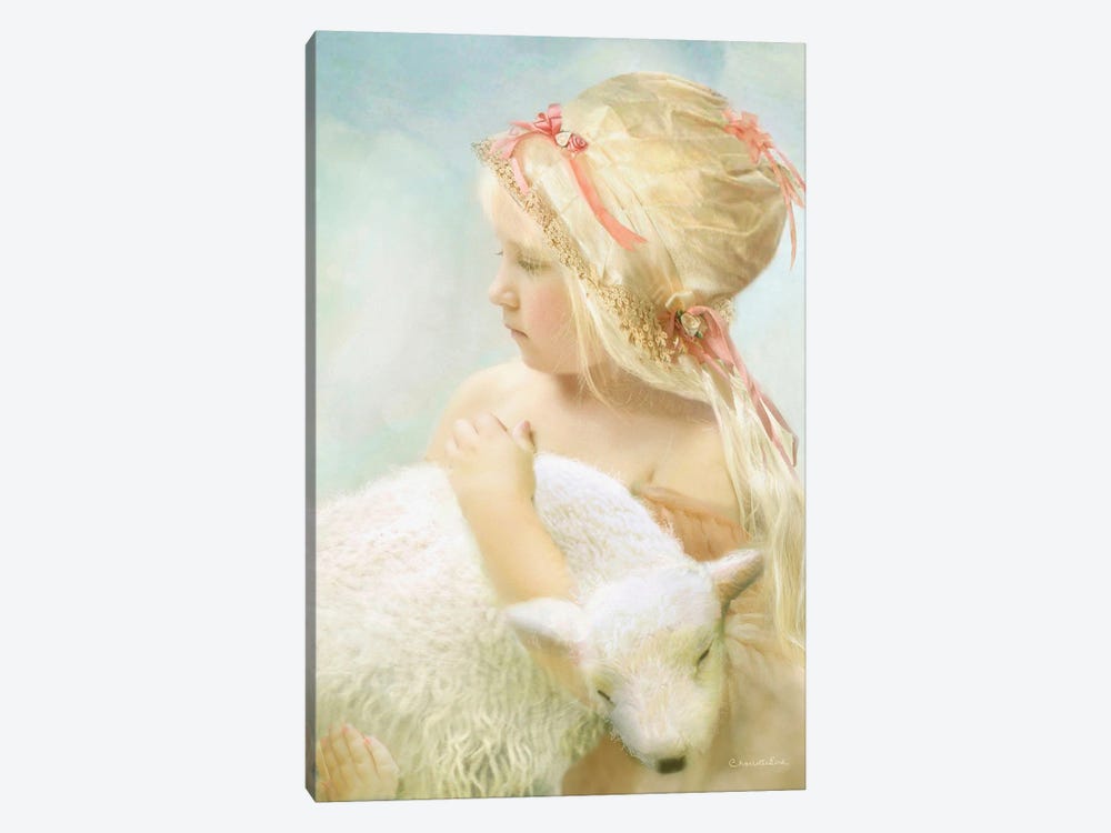 Mary Had A Little Lamb by Charlotte Bird 1-piece Art Print