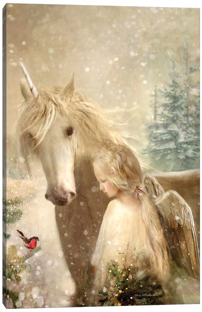There Is Always A Way Home Canvas Art Print - Unicorn Art