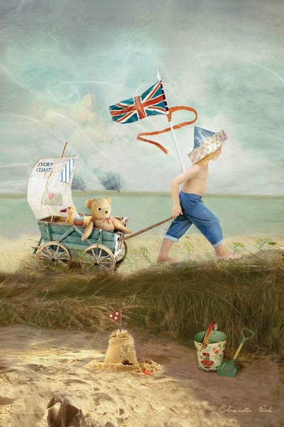 South Coast Adventures by Charlotte Bird canvas print