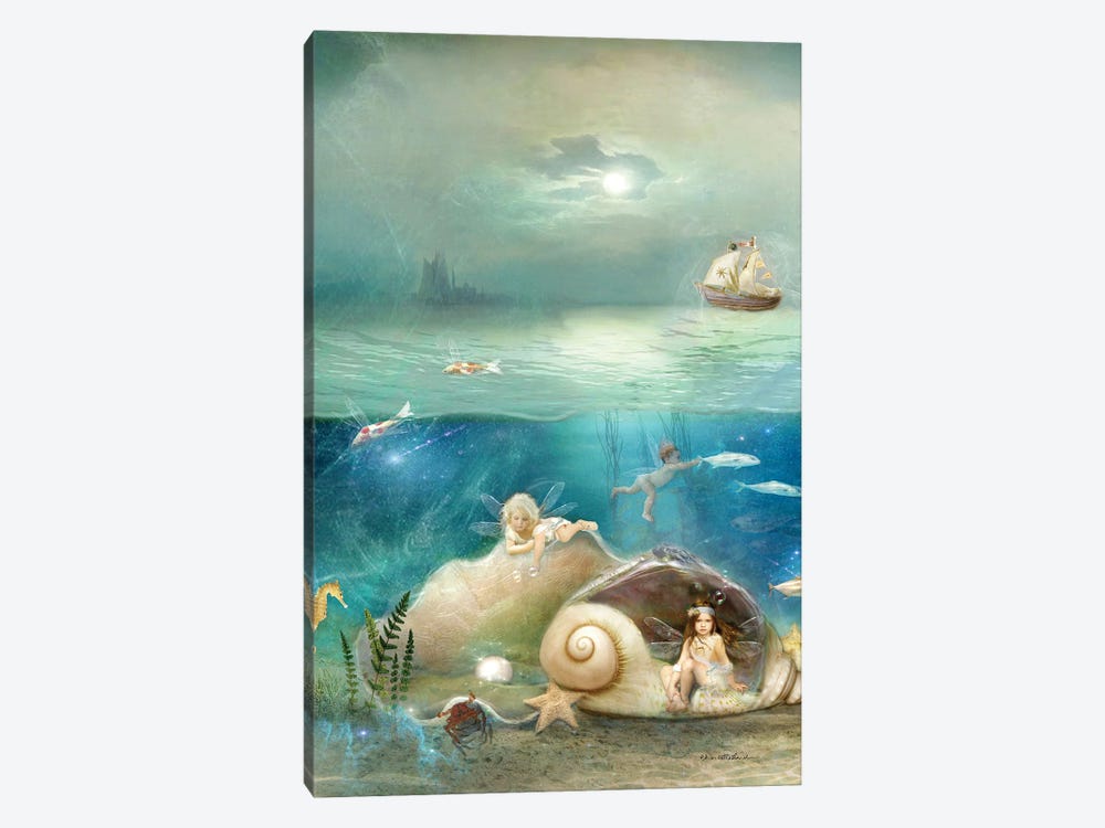 The Water Babies by Charlotte Bird 1-piece Canvas Print