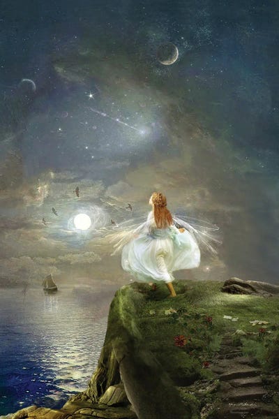 Kids Fantasy Art: Wherever You Are by Charlotte Bird