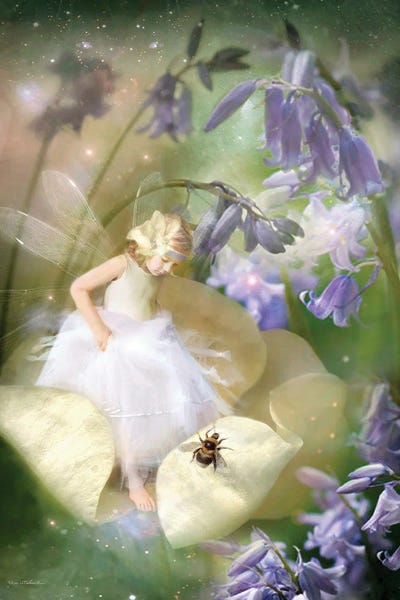 Song Of The Bluebells by Charlotte Bird framed wall art