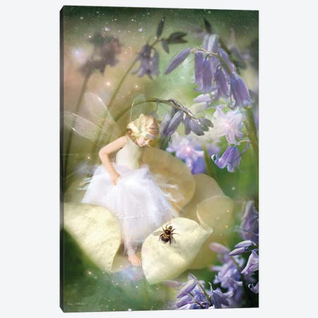 Song Of The Bluebells Canvas Print #CBD55} by Charlotte Bird Canvas Art