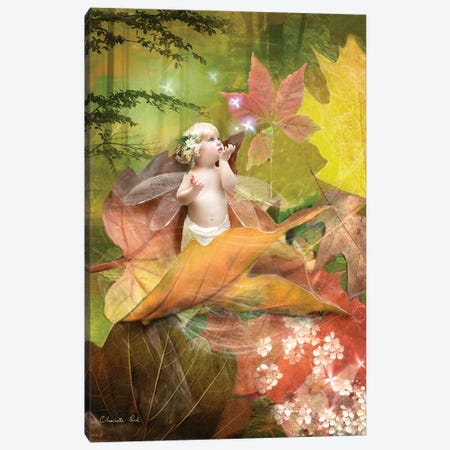 When Autumn Sings Canvas Print #CBD60} by Charlotte Bird Canvas Wall Art