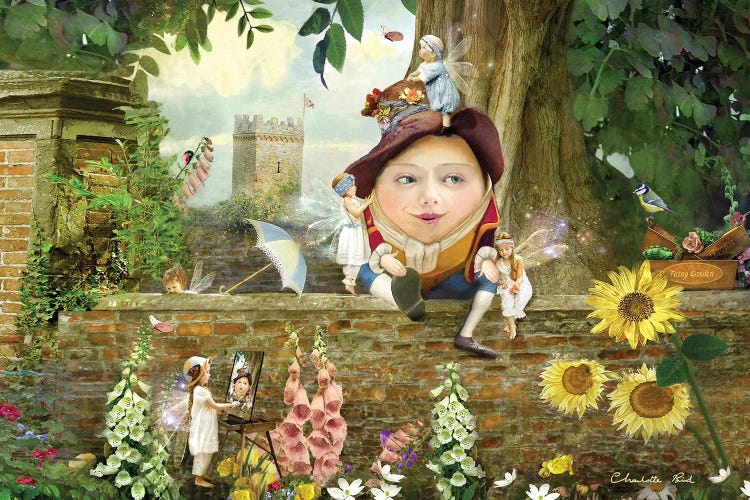 Humpty by Charlotte Bird wall art