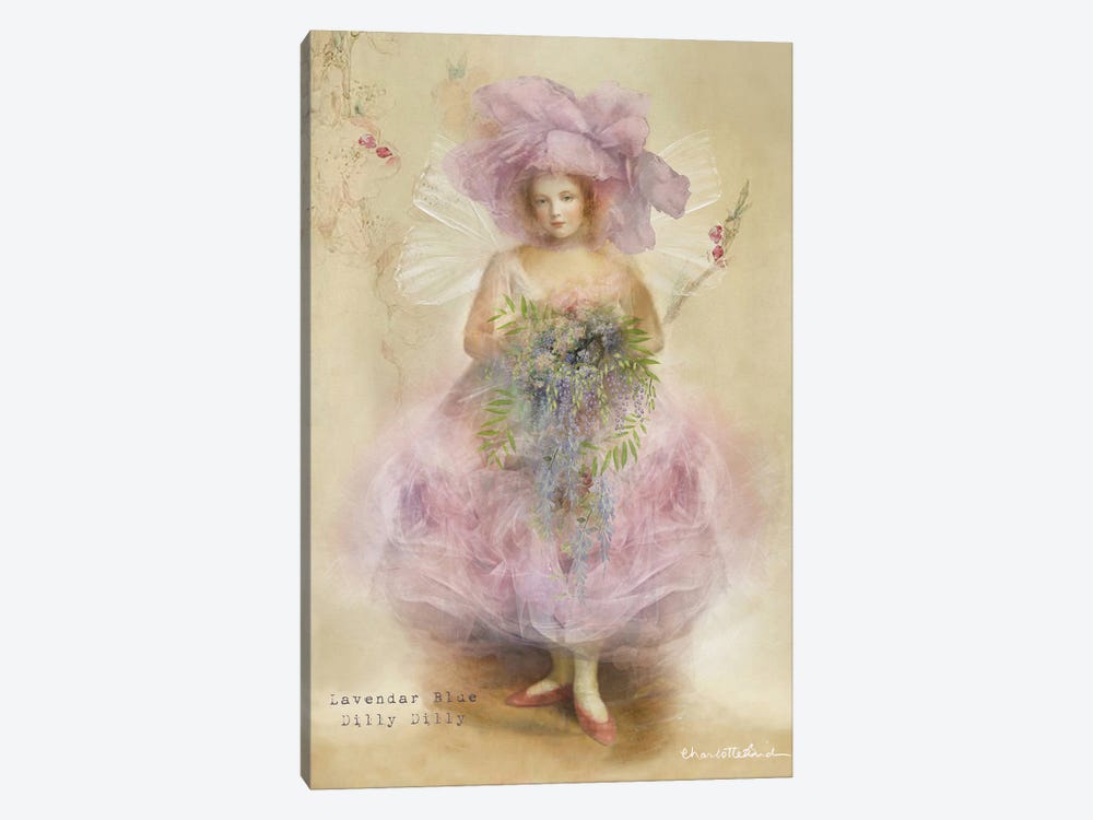 Lavender Rose by Charlotte Bird 1-piece Art Print