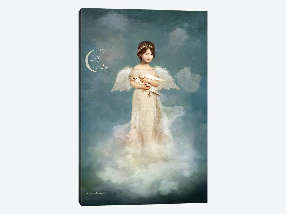 Angel Of True Love by Charlotte Bird 1-piece Canvas Art Print