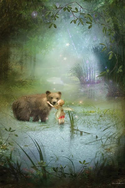 Kids Fantasy Art: Stardust Kisses by Charlotte Bird