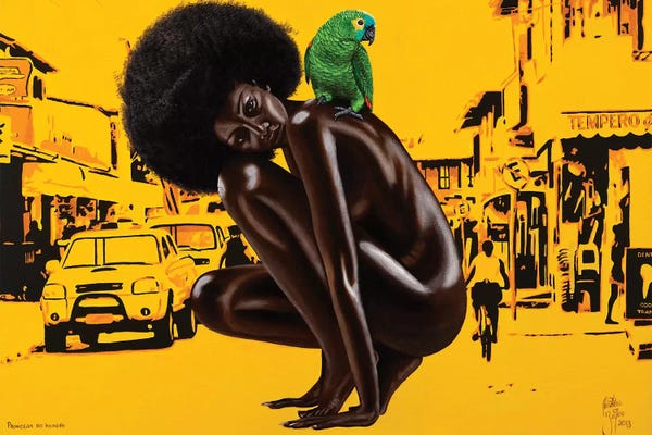 Contemporary Fine Art: Princesa Do Invasao by Christian Beijer