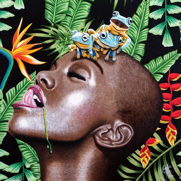 Frogs: Chlorophyll by Christian Beijer