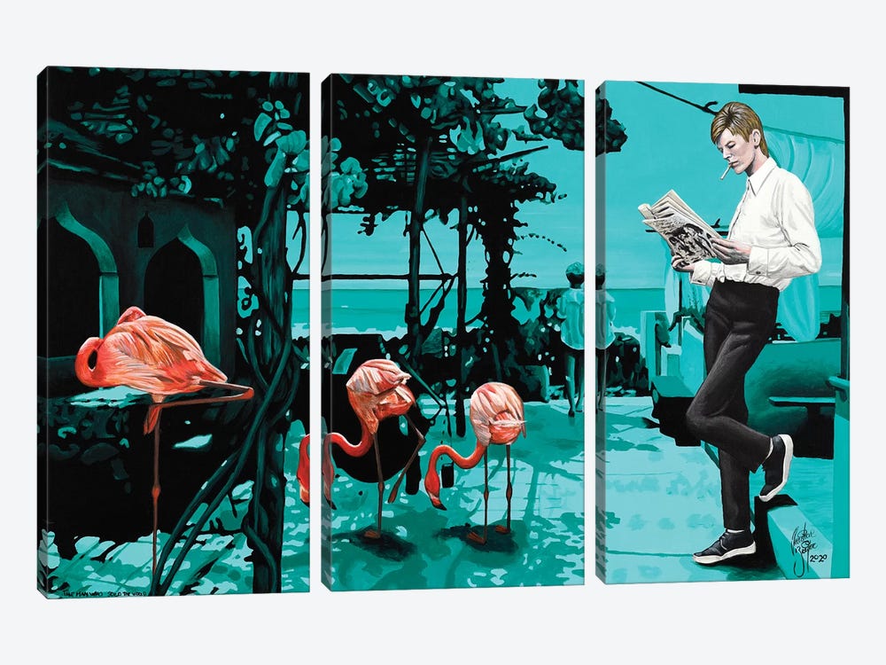 The Man Who Sold The World by Christian Beijer 3-piece Art Print