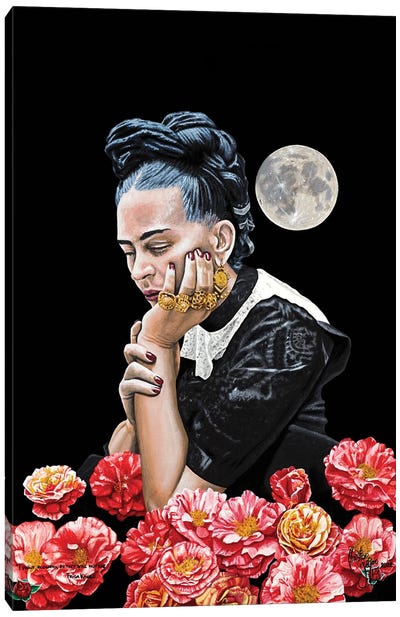 I Paint Flowers, So They Will Not Die Canvas Art Print - Frida Kahlo