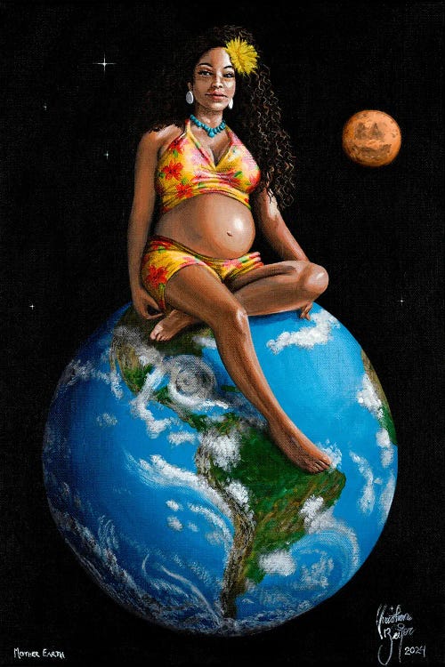 Mother Earth by Christian Beijer wall art