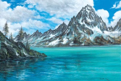 Moving Mountains by ColorByFeliks framed wall art