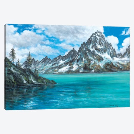 Moving Mountains Canvas Print #CBF10} by ColorByFeliks Art Print