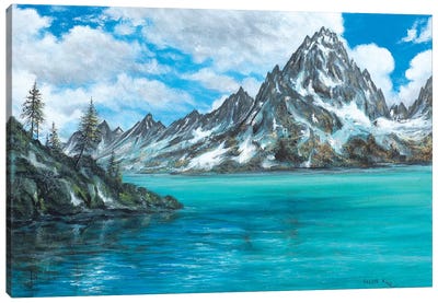 Moving Mountains Canvas Art Print - ColorbyFeliks