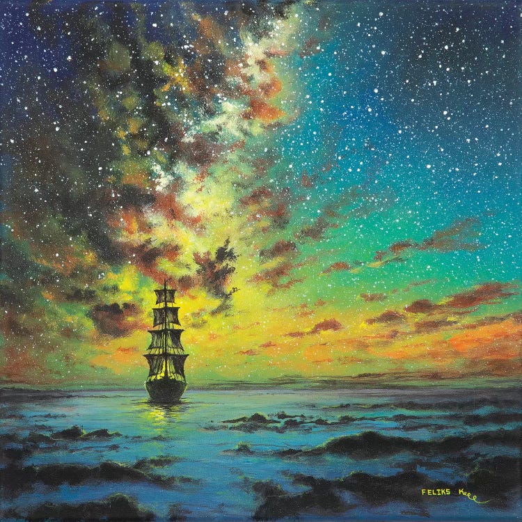 Smooth Sailing by ColorByFeliks wall art