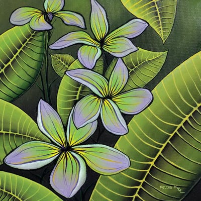 Troplical Flora by ColorByFeliks framed wall art