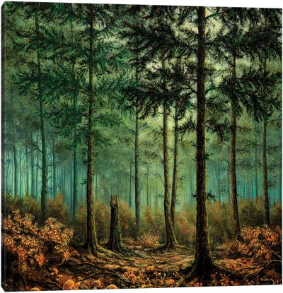 Feels Like Home Canvas Art Print - Pine Tree Art