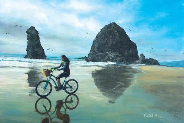Bicycles: Chill Days At The Coast by ColorByFeliks