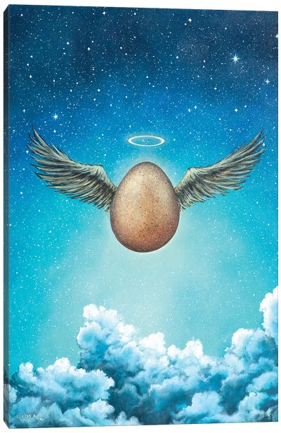 Egg Canvas Art Print - ColorbyFeliks