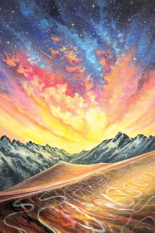 Fear Not by ColorByFeliks wall art