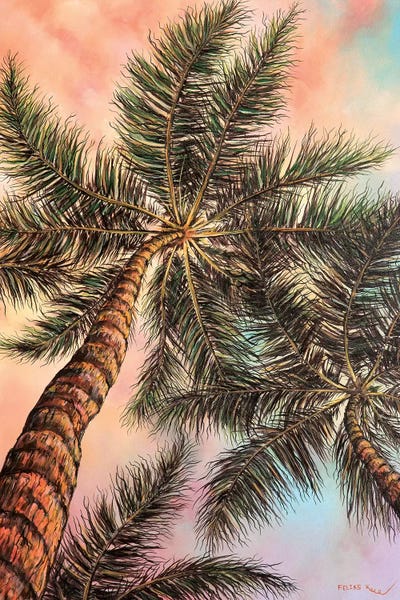 Tropical Living Room: Keep Palm by ColorByFeliks