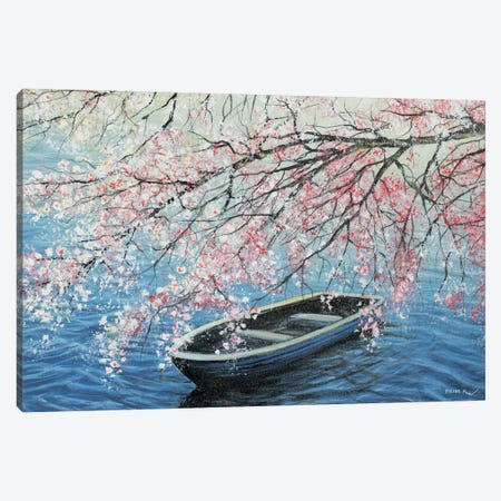 Cherry Blossoms Canvas Print #CBF36} by ColorByFeliks Canvas Art