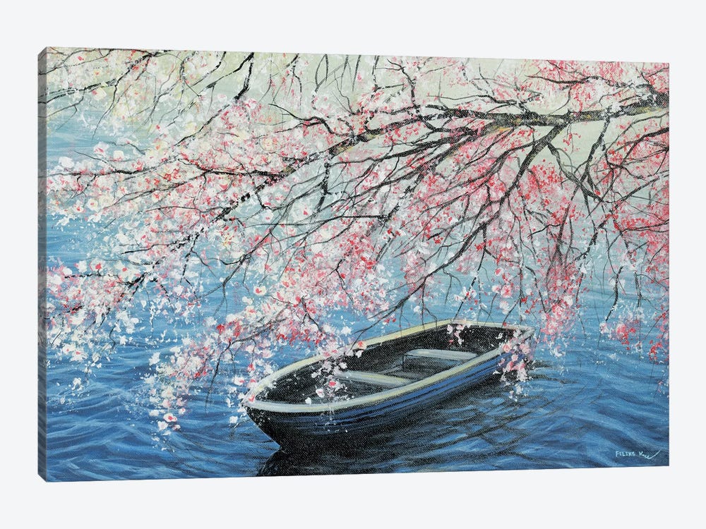 Cherry Blossoms by ColorByFeliks 1-piece Canvas Art