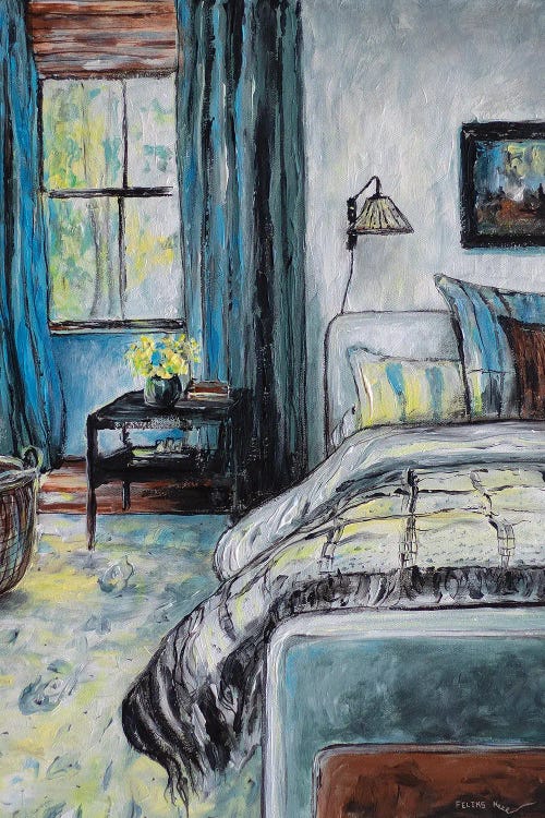 Half Awake by ColorByFeliks wall art