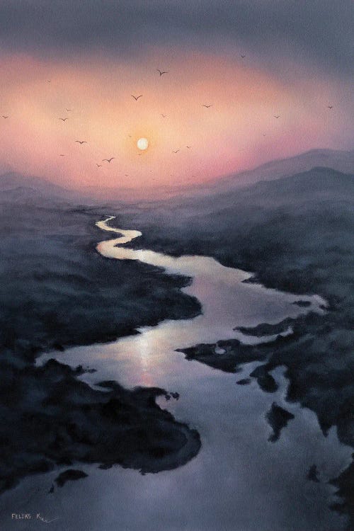 Here Comes The Sun by ColorByFeliks wall art