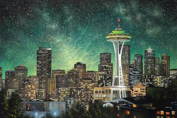 Washington: Green Seattle by ColorByFeliks